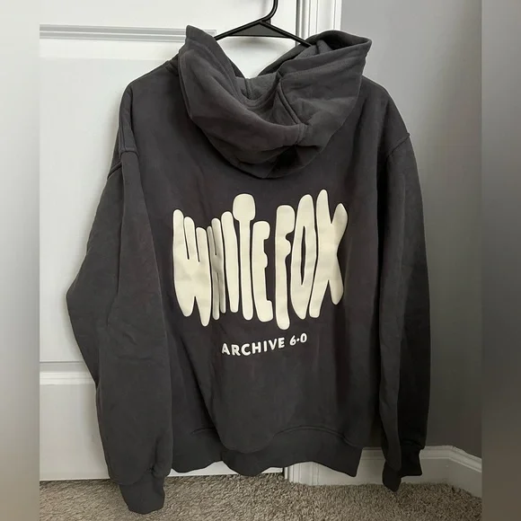 White Fox Boutique Archive 6.0 Oversized Hoodie Ash - Picture 2 of 2